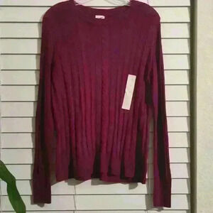 A new day Cable Knit Sweater Size: Small